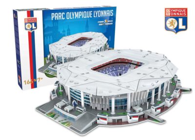 Nanostad - Parc Olympique Lyonnais Stadium - 3D Puzzle