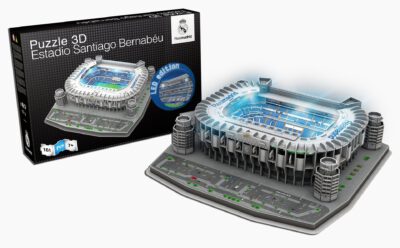 Nanostad - Real Madrid Santiago Bernabeu Stadium - 3D Puzzel