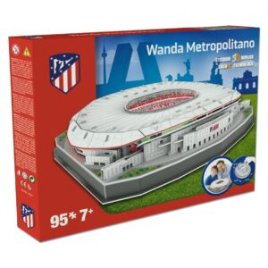 Nanostad - Atletico Madrid  Wanda Metropolitano Stadium - 3D Puzzle