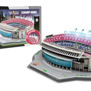 Nanostad - FC Barcelona Camp Nou Stadium - 3D Puzzle (LED Edition)