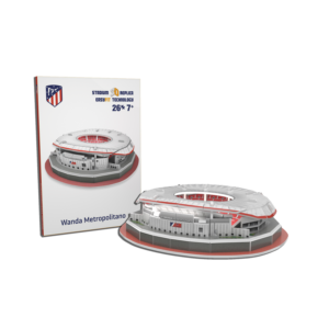 Atletico Madrid  Wanda Metropolitano Stadium - 3D Puzzle