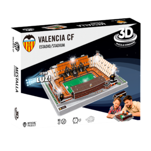 Valencia CF Mestalla Stadium - 3D Puzzle (LED Edition)