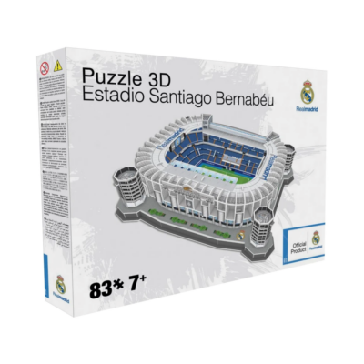 Nanostad - Real Madrid Santiago Bernabeu Stadium - 3D Puzzel