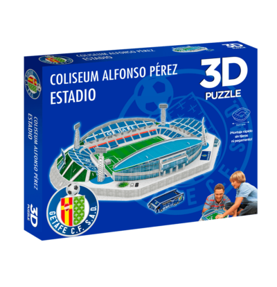 Getafe CF Estadio Coliseum Alfonso Pérez - 3D Puzzle