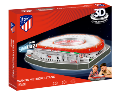 Atletico Madrid  Wanda Metropolitano Stadium - 3D Puzzle