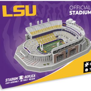 Louisiana State University Tiger Stadium - 3D Puzzle