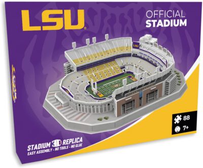 Louisiana State University Tiger Stadium - 3D Puzzle