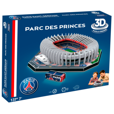 Paris Saint-Germain Parc des Princes Stadium - 3D Puzzel